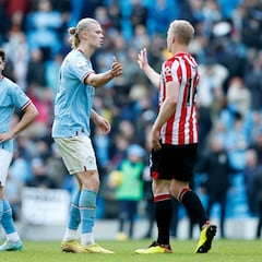 Mee desvela la treta de Haaland: “Hubo pellizcos aquí y allá...”