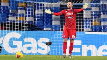 David Ospina volver&iacute;a a ser titular con Napoli por encima de Meret. 