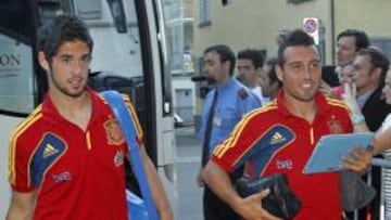 La Selección, con Mata y Torres, llega a Saint Gallen