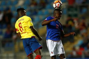 Johan Carbonero sigue sin marcar en el campeonato. El delantero ingresó a los 38 minutos del primer tiempo. 