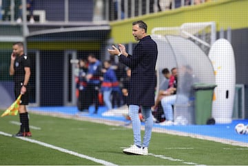 Cifuentes, en un partido con el Cádiz Mirandilla.