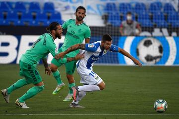 Sergio Ramos y Aitor Ruibal