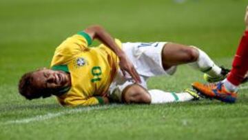 Neymar: "¿Las faltas? Son como una amiga que me acompaña"