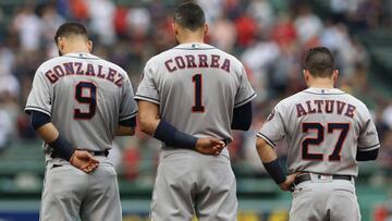 Marwin González, Carlos Correa y José Altuve representan tres de los peligros de los Houston Astros en estas Series de Campeonato contra los New York Yankees.