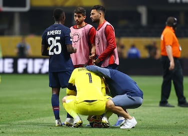 Secuencia lesión Musiala.