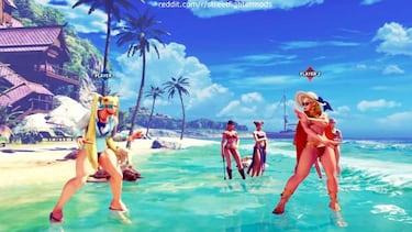 Se filtran los trajes de verano de Street Fighter V