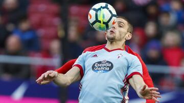 Lucas Boy&eacute;, durante el partido contra el Atl&eacute;tico de Madrid.
 
 
 
 
 
 