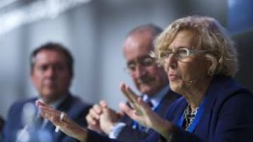 Carmena afirma en Málaga que no conoce a Rafa Benítez