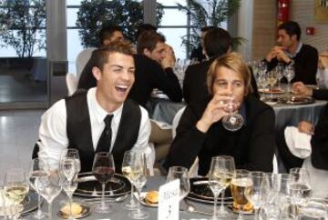 Cristiano Ronaldo y Coentrao.