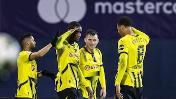 Resumen y goles del Dinamo Zagreb vs Borussia Dortmund, jornada 5 de la Champions League