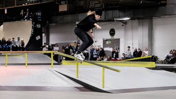 Andrea Ben&iacute;tez, Get Set Go Contest en Bryggeriet skatepark (Malmo, Suecia).