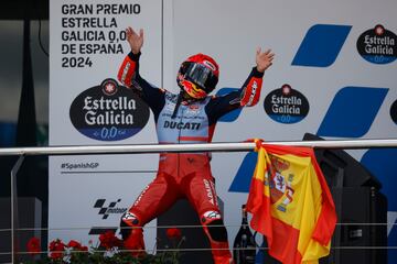 El de Cervera ha celebrado el segundo puesto bailando. 