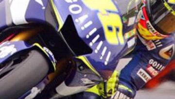 <B>CON YAMAHA. </B>Rossi estará con la marca japonesa al menos hasta 2007.