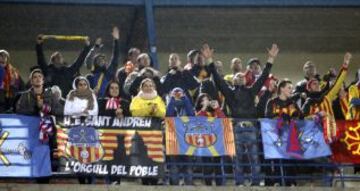 Las imágenes del Atlético-Sant Andreu