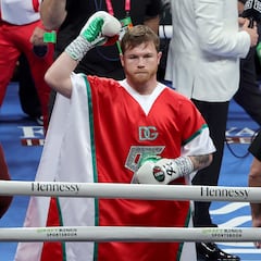 Canelo Álvarez festejó con Stephen Curry tras vencer a Gennady Golovkin