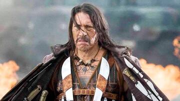 Danny Trejo en 'Machete' (2010), una película de explotación que celebraba la cultura mexicana al tiempo que usaba muchos tópicos del cine de acción deliberadamente