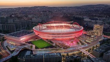 Estadio Da Luz vía @SlBenfica