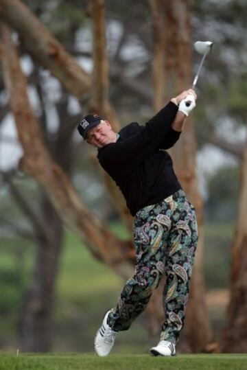 El golfista John Daly y sus extravagantes pantalones