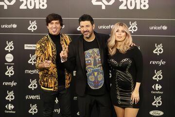 Dani Moreno, Toni Aguilar y Cristina Boscá.