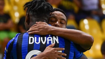 Duván Zapata y Luis Muriel