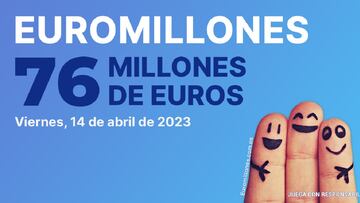 Euromillones: comprobar los resultados del sorteo de hoy, viernes 14 de abril
