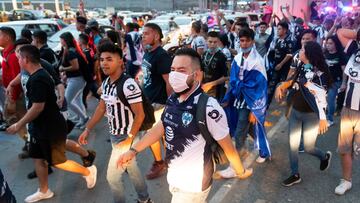 El tema en la Sultana del Norte sigue siendo la caravana que hizo la afici&oacute;n del Monterrey antes de la Final de CONCACAF; la directiva felina quiere castigo hacia la porra albiazul.