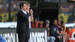 Schelotto: "Hay dolor porque lo íbamos ganando dos veces"