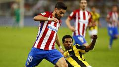 Carrasco contra el Al Ittihad. 