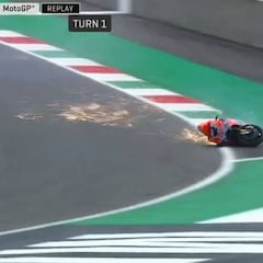 Del récord de velocidad (356.4 Dovi) a la terrible caída de Pirro