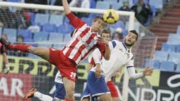 Instante del partido.