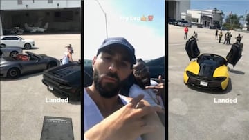 La vida de lujo de Benzema en vacaciones: reloj de oro, elegir entre 4 coches de altísima gama...