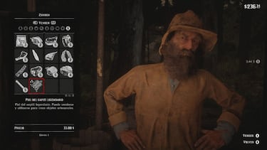 Todos los animales legendarios de Red Dead Redemption 2