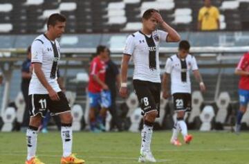 Fierro y Pavez se lamentan en la derrota de Colo Colo.