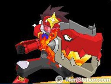 Megaman Starforce 2: Zerker x Saurian