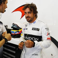Alonso: "¿Calificación? Daré una vuelta y la veré por televisión"