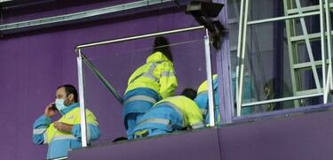 Fallece un aficionado en Zorrilla en el choque ante el Mirandés