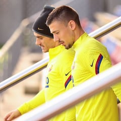 Otra baja: Lenglet vio la quinta amarilla y no irá a Mallorca