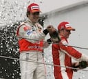 Fernando Alonso, cuatro victorias en 2007 con McLaren