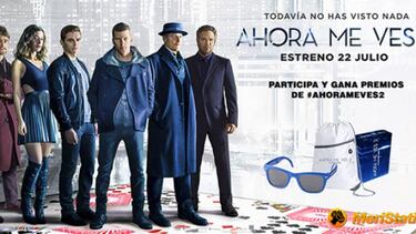 Gana un pack de merchandising de Ahora me ves 2