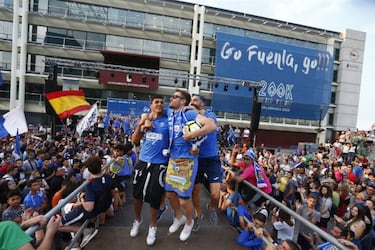 El Fuenlabrada se vistió de profesional hace un año