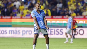 Salomon Rondon of Pachuca during the 14th round match between Pachuca and America as part of the Liga BBVA MX, Torneo Clausura 2025 at Hidalgo Stadium, on April 05, 2025 in Pachuca, Hidalgo, Mexico.