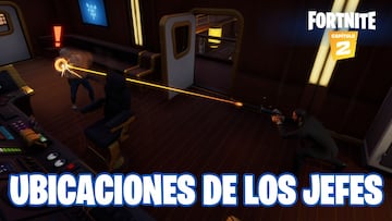 Desafío de Fortnite: ¿dónde encontrar jefes?