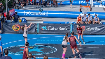 El Plaza 3x3 CaixaBank 2024 ha contado con una participaci¨®n femenina del 37%, con m¨¢s de 2.150 chicas inscritas entre todas las categor¨ªas.