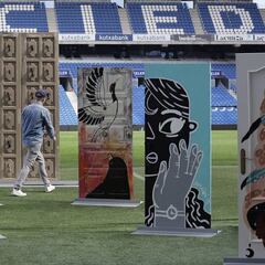 Anoeta acoge una exposición contra la violencia de género