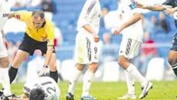 <b>AGRESIÓN.</b> Kirian golpeó a De la Red, pero no fue expulsado.