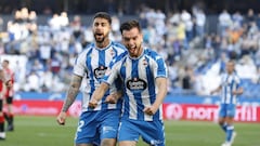 Granero fue titular junto a Lape&ntilde;a en el &uacute;litmo partido del Deportivo.