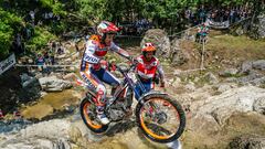 Toni Bou, con la Honda en el TrialGP de San Marino 2023.