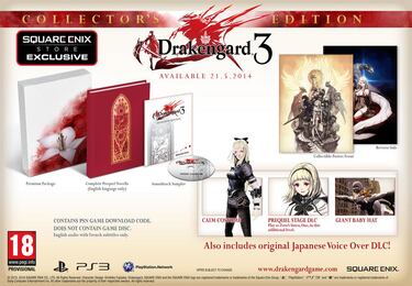 Drakengard 3 tendrá versión coleccionista en Europa