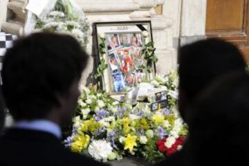 Funeral de Jules Bianchi en Niza.