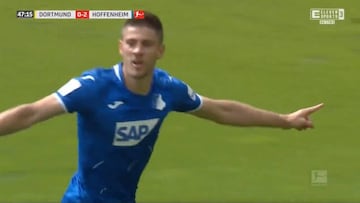 El show más categórico de la década en la Bundesliga: cómo Kramaric destrozó al Dortmund